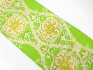 アンティーク　立涌に華紋織り出し袋帯（材料）